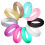 Silicone Wedding Rings for Women Thin Stackable 10-Pack 2