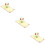 6Pcs Multi Color Up Greeting Cards Handmade for 9