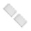2Pcs Multi-Use Plastic Cement Brick Mold Durable White Tool 3