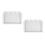 2Pcs Multi-Use Plastic Cement Brick Mold Durable White Tool 4