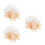 600Pièces Outils De Distribution Mesure Orange Inoxydable 4