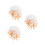 600Pièces Outils De Distribution Mesure Orange Inoxydable 6