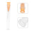 600Pièces Outils De Distribution Mesure Orange Inoxydable 8