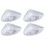 4Pcs Ceramic Tea Smooth Surface Tea Accessories 3