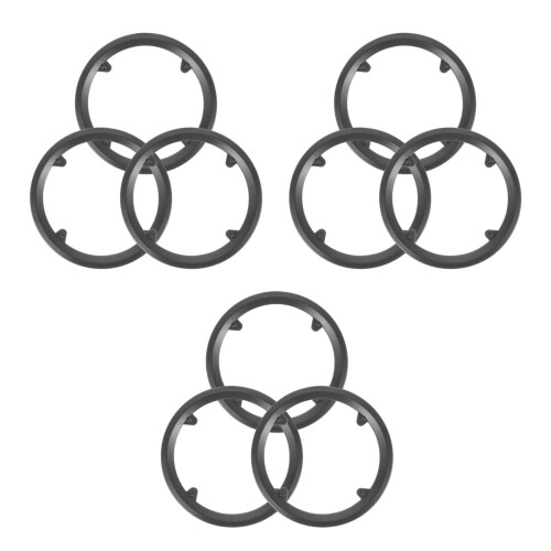 9Pièces -Plateau Noir En Durable Pour Cyclisme 2
