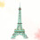 3Pièces Puzzle Bois Vert 3D Tour Eiffel Jouet Ludo-Éducatif 8