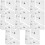 8Sets Lightweight Clear Quilting Templates Durable DIY Patchwork Tools 9