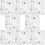 8Sets Lightweight Clear Quilting Templates Durable DIY Patchwork Tools 10