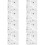 8Sets Lightweight Clear Quilting Templates Durable DIY Patchwork Tools 11