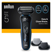 Braun Series Shavers Series 5 52-B1650S Blue Electric Shaver