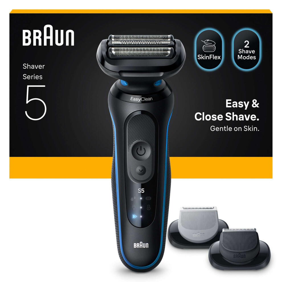 Braun Series Shavers Series 5 52-B1650s Electric Shaver Blue