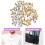 200Pcs White Mini Doll Clothes Claw Rivets DIY Decorative Studs 9