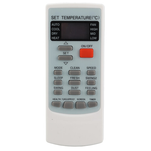 Télécommande de remplacement pour climatiseurs AUX, télécommande infrarouge compatible avec le modèle YKR-H006E, dotée d'une conception