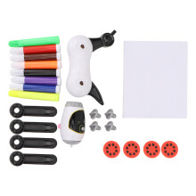 Creative Drawing Machine for Kids, Smart Sketcher with Electric Projection Rotate Lamp Holder32Patterns Educational Arts & Crafts Toy Encourages