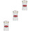 3Pcs Automatic Rotary Toothpick Boxes Cases 6