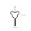 8Pièces Support Crottes PP Noir Clip Fixation 10