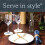 White Ceramic Dinner Plates (10"), Set of 4, Stackable, Dishwasher & Microwave Safe, Restaurant Style 3