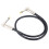 6.35mm Guitar Effect Cable Right Angle Anti Interference Flexible Pedal Cord 2