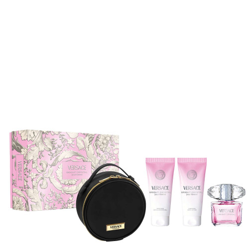 Versace Versace Bright Crystal Eau de Toilette Spray 90ml Gift Set
