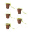5Pcs Coffee Baby Trolley Bottle Rack Stroller Cup Holder Storage Rack 9