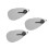 6Pièces Chiffon Multifonction Gris Pour Saxophone Clarinette Flûte 5