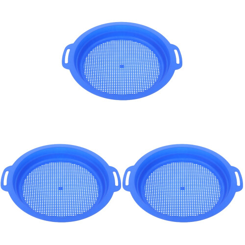 3Pièces Tamis Sable Plastique Jouet Enfants 2