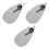 6Pièces Chiffon Multifonction Gris Pour Saxophone Clarinette Flûte 9
