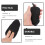 3Pièces Sac De Rangement Saxophone Noir Durable Poche Portable 11