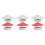 3Pcs Chimney Cowl Protector Rainproof Cap for Smoke Tube Ventilation 4