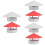 3Pcs Chimney Cowl Protector Rainproof Cap for Smoke Tube Ventilation 6