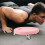Roue Abdominal Rose Pour Exercices À 5
