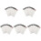 25Sheets False Eyelash Stickers Black Lower Lash Tattoos Makeup Tool 4