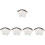 25Sheets False Eyelash Stickers Black Lower Lash Tattoos Makeup Tool 7