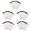 25Sheets False Eyelash Stickers Black Lower Lash Tattoos Makeup Tool 8