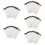 25Sheets False Eyelash Stickers Black Lower Lash Tattoos Makeup Tool 11