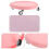 Roue Abdominal Rose Pour Exercices À 10