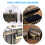 2Pcs Compact Golden Metal Baby Teeth Keepsake Storage Boxes 8