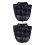 2Pcs Lightweight Blouse Fake Collar Detachable Insert 6