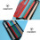 4Pcs Sturdy Black PVC Drumstick Carrying Bag for Practice Use 5