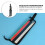 4Pcs Sturdy Black PVC Drumstick Carrying Bag for Practice Use 6