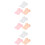 Gel Ankle Socks Elastic Moisturizing Foot Care Assorted Colors 9