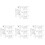 16Sets Plastic Straight Ruler Stationary Ruler Drawing Accessory Set 4