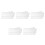 5Sets Whiteboard for Wall Dry Erase Grid Removable Sticker Home Office 5