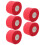 Disposable Barber Neck Strips Red Paper Soft Flexible for Salon 3