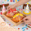 3St Organizer Tray Multifunctioneel Opslag- En Serveerwagentje 9