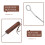 4Pcs Stainless Poultry Lung Removal Shears with Ergonomic Wood Handle 10