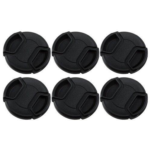 12Pièces Protecteur Caméra Plastique Noir Étanche 2