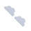 2Pièces Napperons Silicone Nuage Enfants Antidérapants 4