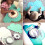 2Pièces Napperons Silicone Nuage Enfants Antidérapants 9