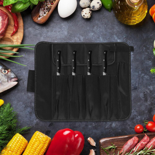 5Pièces Roll Cutter Noir Résistant Compartiments Protecteurs 2
